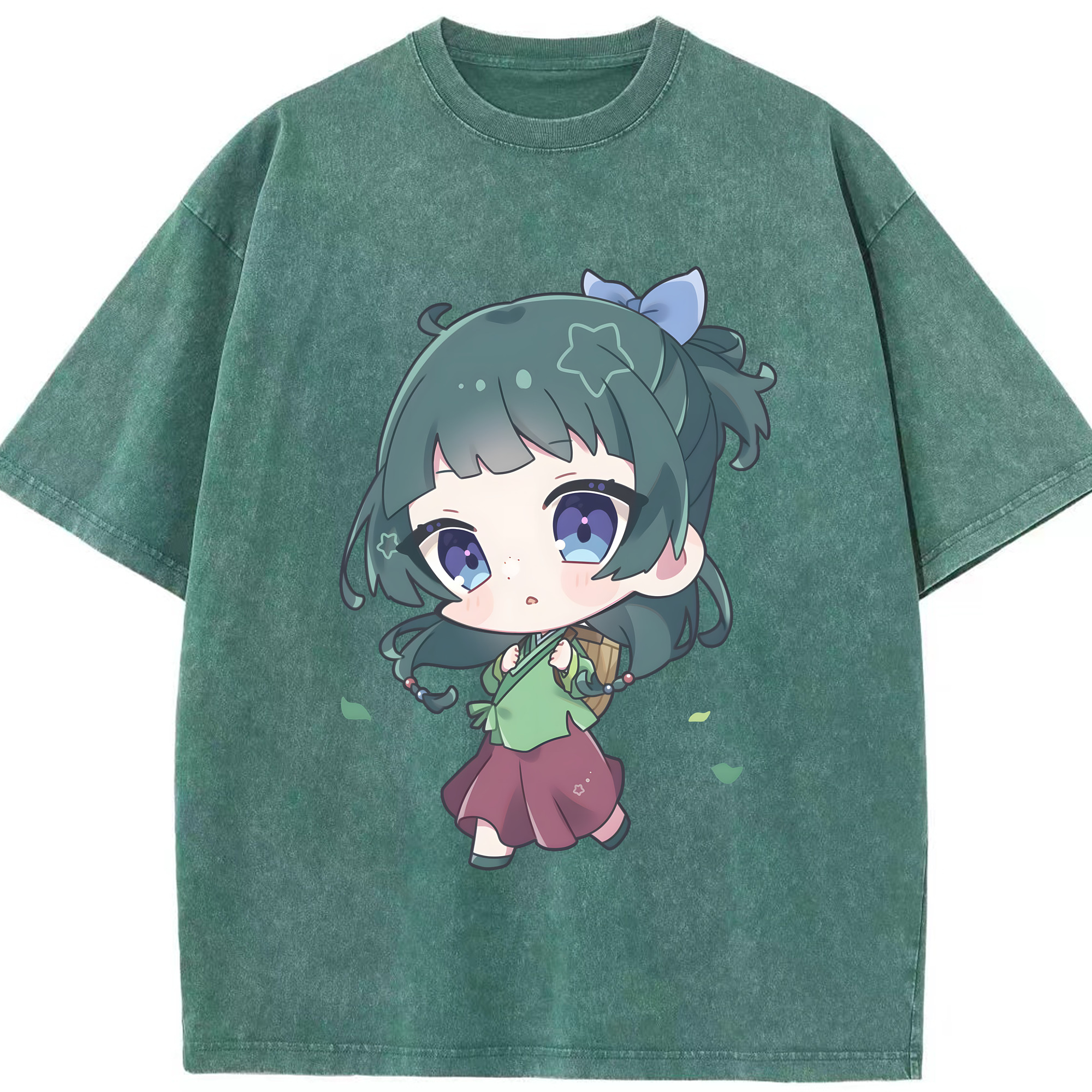 （画像用） 薬屋のひとりごと The Apothecary Diaries 綿100% ヴィンテージ風 半袖Tシャツ（フロントプリント）